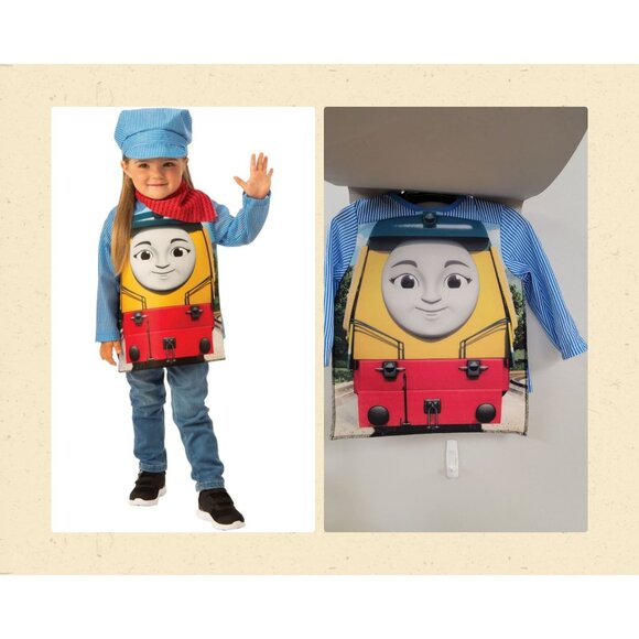 Thomas & Friends Toddler Girls Train Rebecca 3-Piece Halloween Costume 2/3T - Picture 1 of 6